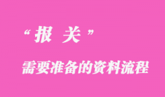 報關(guān)需要準備哪些材料_報關(guān)進口流程是什么？